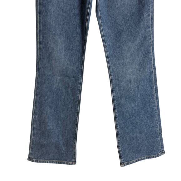 AYR The Hangout Merci Beaucoup High Rise Boot Cut Denim Blue Jeans Size 27S - Picture 3 of 9